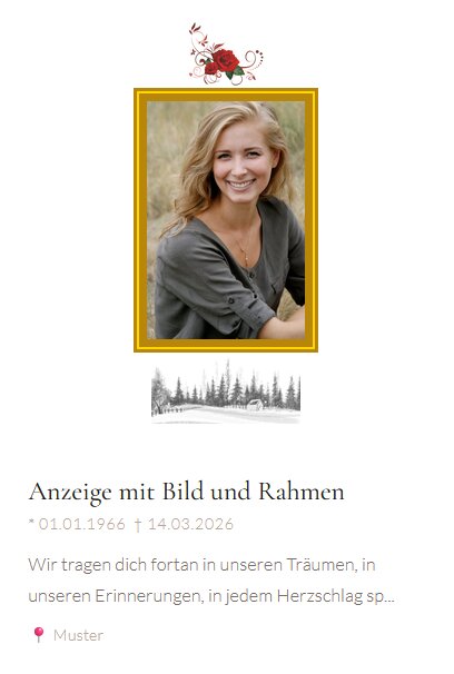 Musteranzeige
